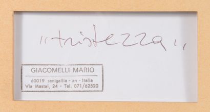 null Mario Giacomelli (1925-2000)

Tristezza, c. 1970-1980. 

Epreuve argentique...