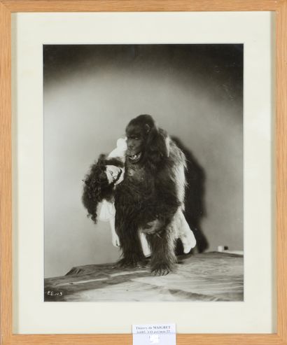 null Cinéma : 5 photographies de cinéma. 

1/ King Kong, 1933. Epreuve argentique...
