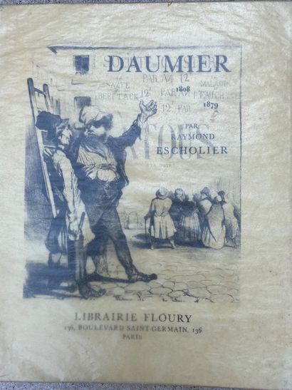  ESCHOLIER Raymond DAUMIER 1808-1879. Floury,...