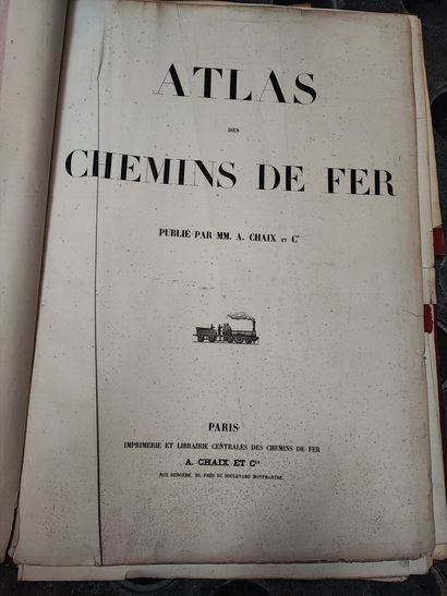 null 
Atlas des chemins de fer. A. CHAIX Cie . Manques et accidents



Lot visible...