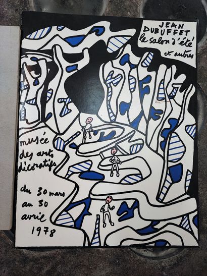 null 
Jean DUBUFFET. Catalogue de l exposition DIX ANS D ART VIVANT, 1955-1965 ,...