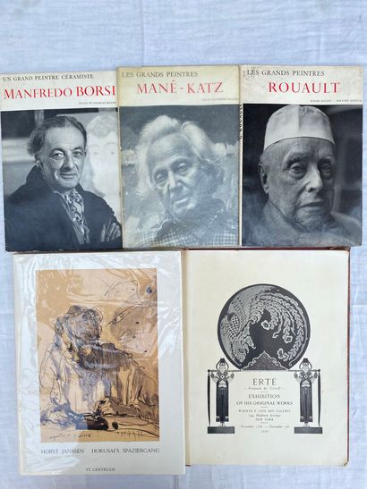 null 
Lot de 9 volumes :




-Georges REYER - Un grand Peintre Céramiste, Manfredo...