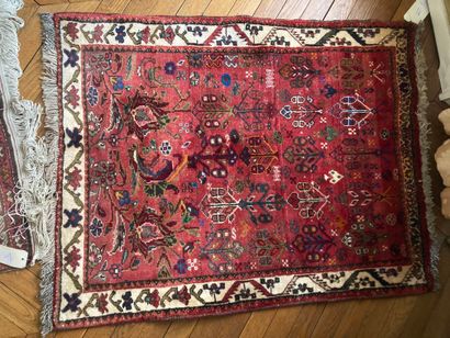 
Lot of 3 Persian and various ethnic carpets.

(ref...
