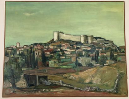 Marcel CRAMOYSAN

Fortified village 

Oil...