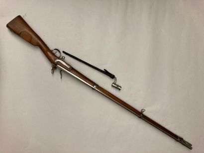null Infantry rifle model year XIII, barrel dated: "B 1815", breech tail marked:...