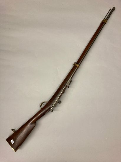 null Fusil Chassepot modèle 1866, probablement d'un officier de marine, canon et...