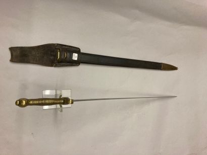 null Glaive de type 1831 allégé modèle pour la garde national, lame signée de COULAUX...