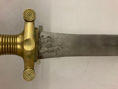  Infantry sword model 1831, complete with its scabbard. 
Louis Philippe period -...