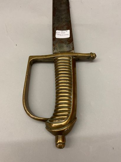 null Ship's saber model 1767 of the royal corps of marine grenadiers, made in Klingenthal,...