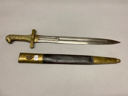 Naval and colonial artillery officer's sword,...