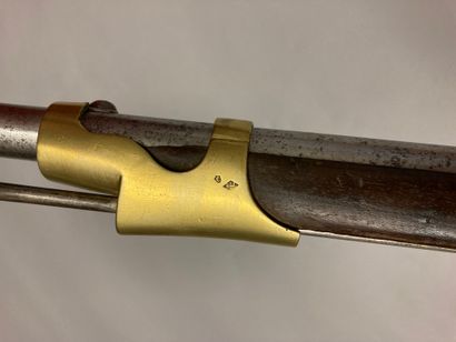 null Marine percussion rifle model 1822 T, barrel well stamped and dated: "1829";...