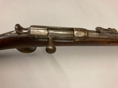 null Fusil Chassepot modèle 1866, marqué sur la boîte de culasse: "CAHEN - LYON et...