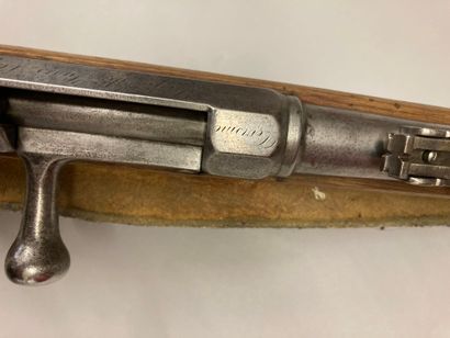 null Fusil Chassepot modèle 1866 de la défense nationale, boîte de culasse marquée:...