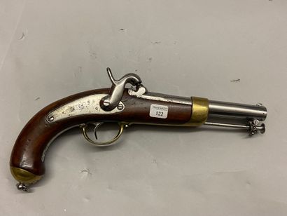 Pistolet de marine à percussion modèle 1849,...