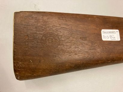 null Percussion rifle model 1822 T bis, barrel stamped and dated: "1839", length...