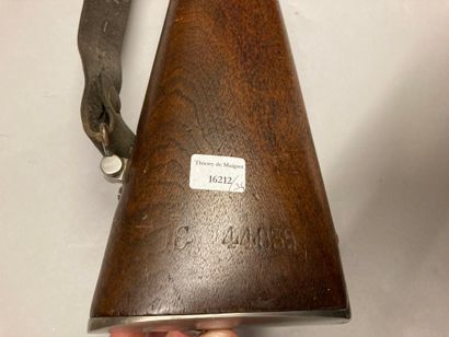 null Fusil modèle 1866 dit Chassepot, canon poinçonné et daté "T 1869", bloc culasse...