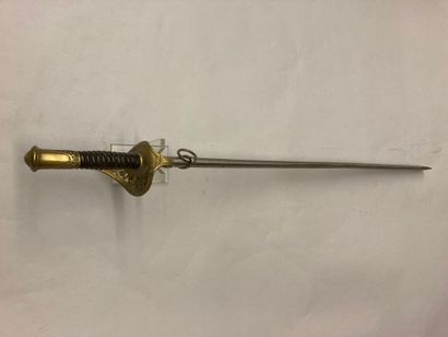 null Infantry officer's or non-commissioned officer's saber model 1855, chased and...