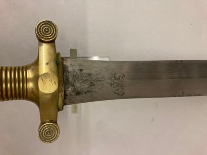 null Glaive d'infanterie modèle 1831, Complet avec son fourreau. 

Epoque Louis Philippe...