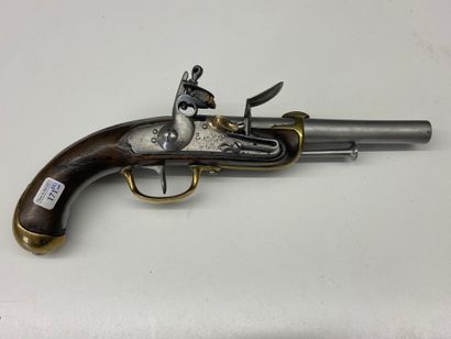  Pistolet de marine à silex modèle 1779,...