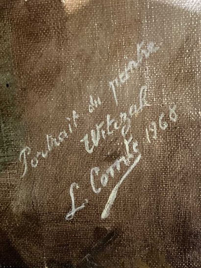 null Ecole XXe

Portrait de femme, 

Huile sur toile portant signature "Le Comte...