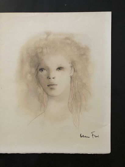  Leonor Fini 

Portrait of a woman

Lithography Gazette Drouot