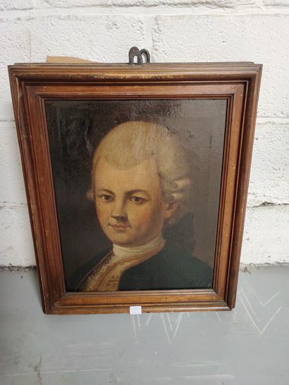 null Ecole du XVIIIème siècle_x000D_

Suite de six portraits d’homme dont Casanova...