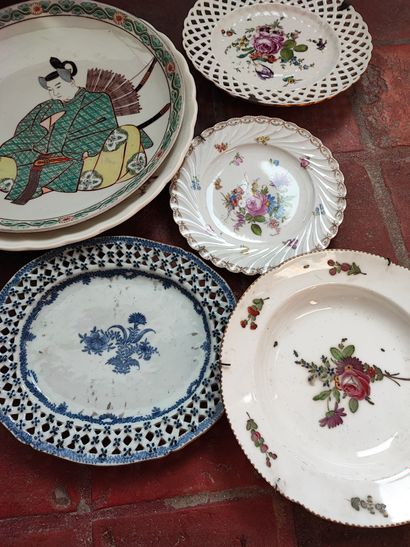 null Lot of mismatched porcelain including Germany, China and Japan (inv.7)