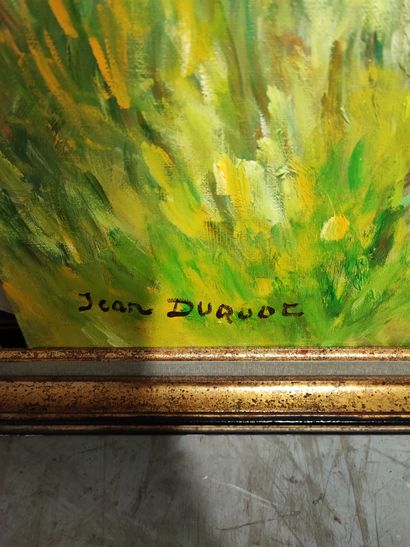 null Jean Duquoc Avant la pluie_x000D_

Huile sur toile, signée en bas à gauche 92...