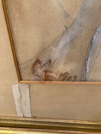 null Watercolor marouflaged on panel_x000D_

Presumed Portrait of Elizabeth Woodville-York...