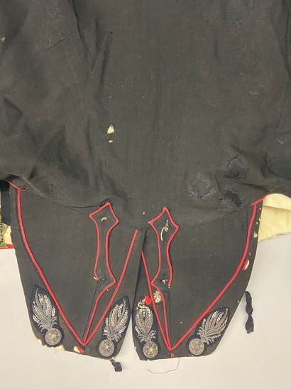 null A pair of skin breeches marked inside: "Rist culotte - Boulevard des Capucines...