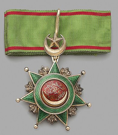 Commander's cross of the order of Osmani...