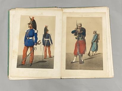 null Armand Dumaresq: "Uniforms of the French army in 1861, line troops", lacks the...