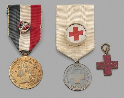 null Médaille d'honneur des épidémies en vermeil, attribuée à René Thierry en 1930...
