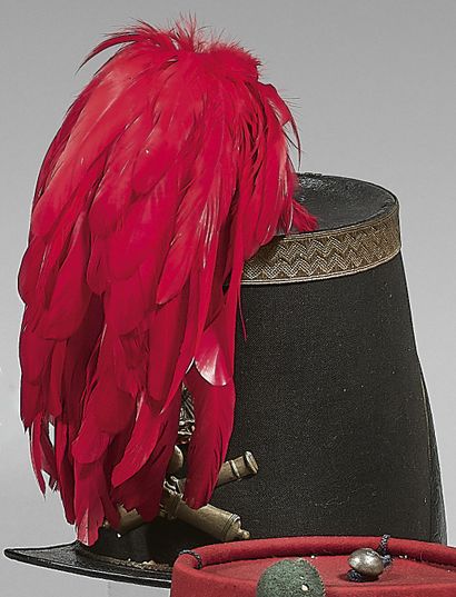 Artillery officer's shako (derived from the...