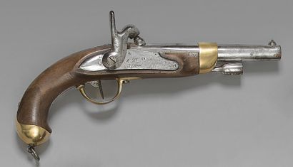 Cavalry percussion pistol model 1822 T bis,...