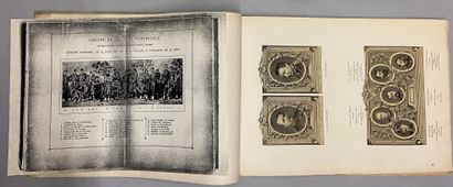 null Important lot of old works concerning the regiment of the pontifical zouaves,...