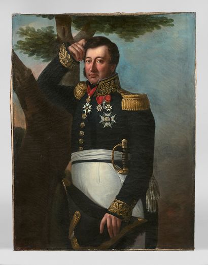 Portrait of Viscount Foullon, Baron de Doué,...