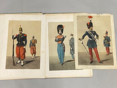null Armand Dumaresq: "Uniforms of the French army in 1861, line troops", lacks the...