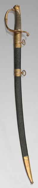 Infantry officer's saber model 1821, two-pronged...