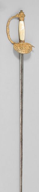 null A sword of engineer of the "Ponts et Chaussées", uniform model of great outfit,...