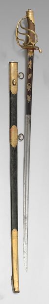 Officer's saber of the French marshalsea,...
