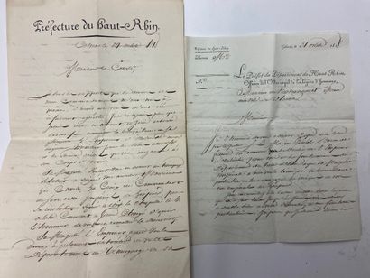 null Lettres et brevet d'ordre de chevalerie de Nicolas François de Nonancourt :...