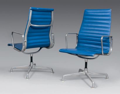 EAMES Charles (1907-1978) & EAMES Ray (1912- 1988) - Édition Herman MILLER Pair of...