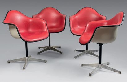 EAMES Charles (1907-1978) & EAMES Ray (1912-1988) - Édition Herman MILLER Suite of...