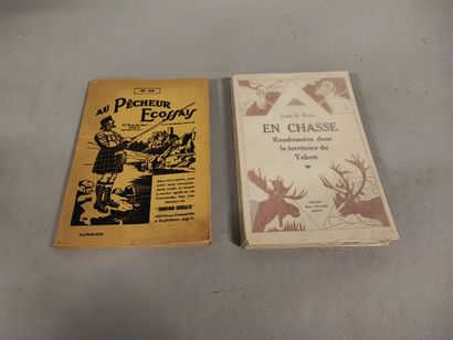 null Benedict H. REVOIL. Chasses et pêches de l’autre monde. Paris 1856. Reliure...