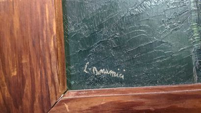 null 
Louis Bonamici (1878-1966)

Vue du lac,

Huile sur panneau isorel signée en...