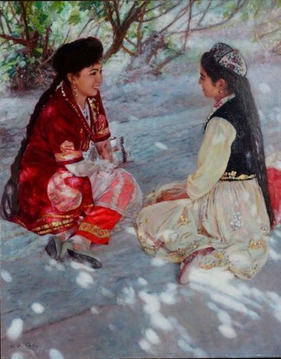 Wu JIAN (1942) 
Femmes chinoises de minorité...