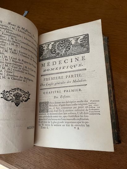 null Lot of volumes: Five volumes of medicine

an almanac

Wear and tear

Lot sold...