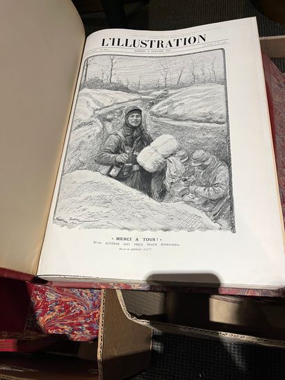 null Illustrations (in folio) Année 1914 (Tome 2) Année 1915 (Tome 1 et 2) Année...