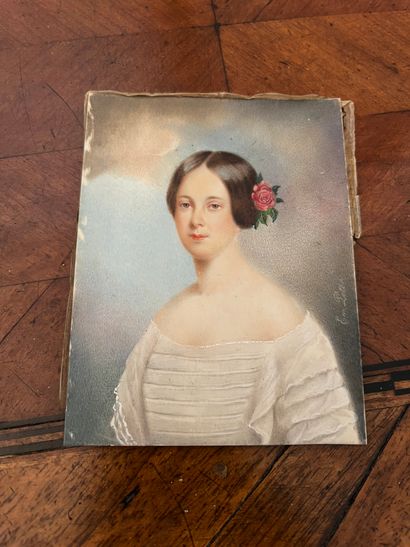 null Emanuel Thomas Peter (1799 - 1873)

Portrait de jeune femme 

Miniature signée...